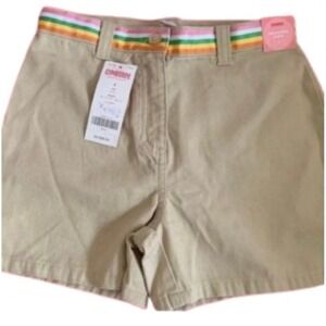 NWT Girls‎ Gymboree Khaki Shorts Sz 9